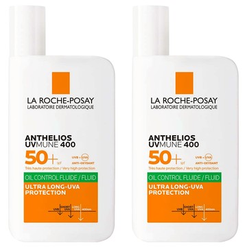 LA ROCHE POSAY 理膚寶水 台灣公司貨 安得利控油防曬液  50ml  2瓶
