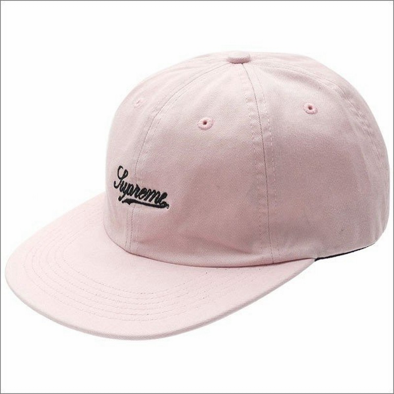 Supreme シュプリーム Script Logo 6 Panel Cap 6パネルキャップ Pink 265 013 新品 ヘッドウェア 通販 Lineポイント最大0 5 Get Lineショッピング