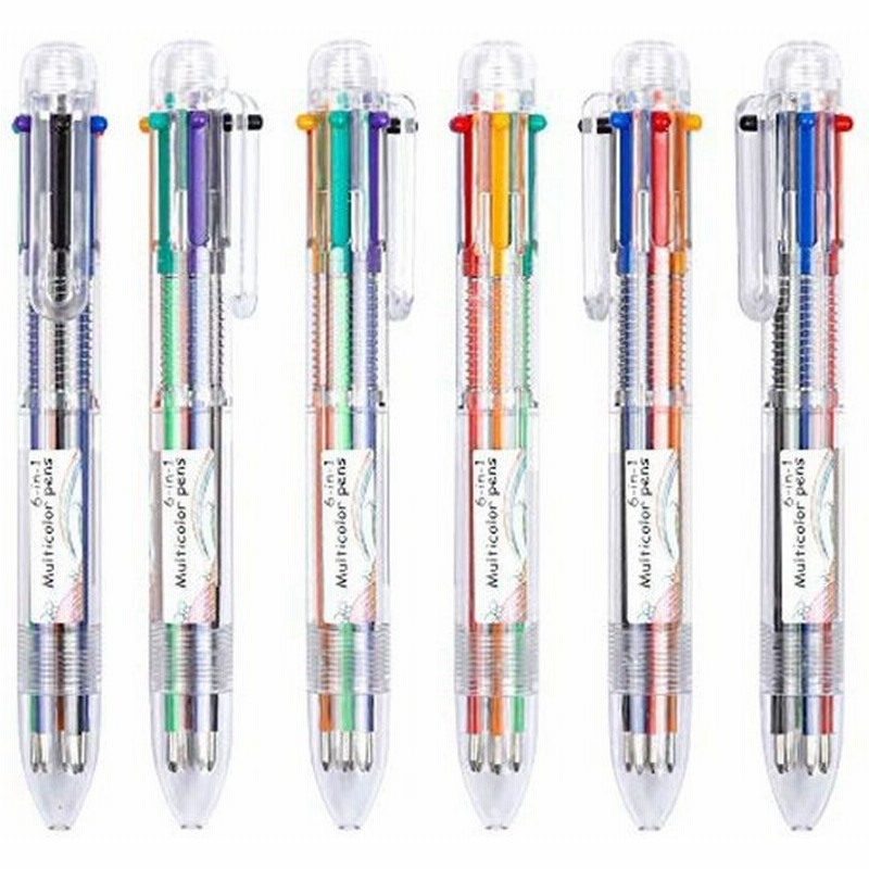 Shuttle Art 多色ボールペン 多機能ペン 6色 23本セット 0 7mm ノック式 マーキング メモ取り 色分け用 手帳用 かわい 通販 Lineポイント最大0 5 Get Lineショッピング