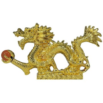 【吉祥開運坊】銅龍系列【龍低虎高 居於無尾巷 銅合金龍抱珠 】開光加持 擇日安置