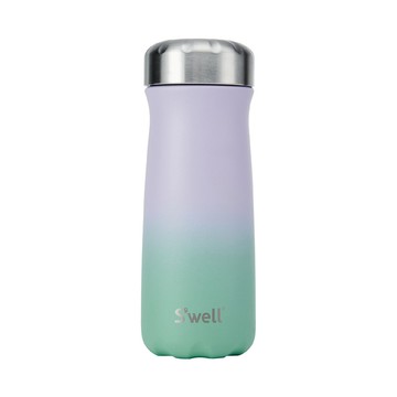 S'well 美國 Traveler不鏽鋼保溫瓶(粉彩薰衣草470ml) / 保溫杯 保冷保冰杯 水壺 環保杯 咖啡杯 隨行杯
