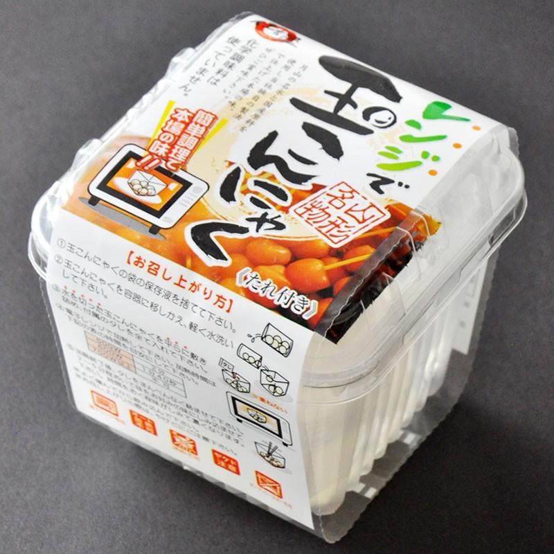 玉こんにゃく 送料無料 約60g(6玉)×12パック 簡単！ レンジ調理