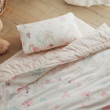 睡袋 兒童睡袋【花漾】四季多用途睡袋 收納便利 無毒印染 翔仔居家