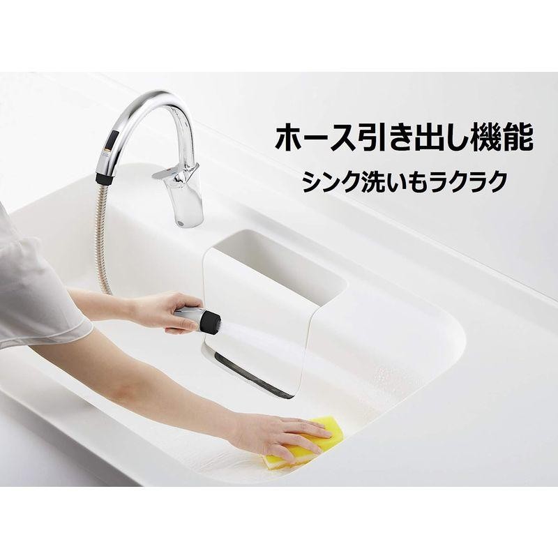 LIXIL キッチン用タッチレス水栓 INAX B5タイプ ナビッシュ 乾電池式