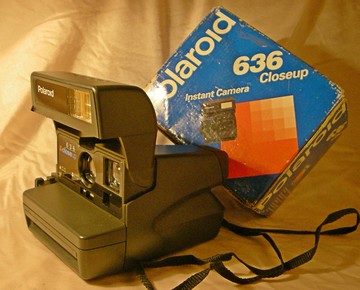 POLAROID 636 一次特寫陸地相機即時膠卷 600 紙英國製 精美！
