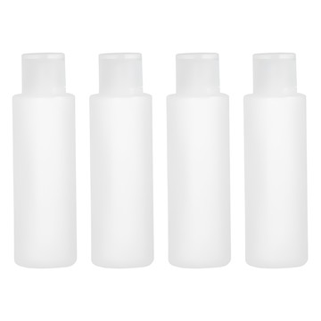 DOSell 整潔收納多用途分裝空瓶 100ml  4個  白色