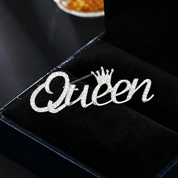 【巴黎精品】現貨+預購 女西裝高級胸針裝飾別針領針襯衫防走光釦首飾-女王皇冠氣質女配件2色a1jx28