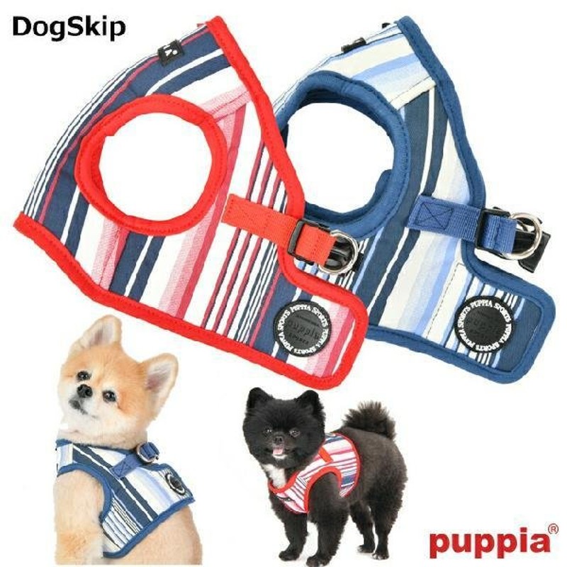 犬用 胴輪 カイデンストライプハーネスB CAIDEN HARNESS B：S,M,Lサイズ PUPPIA パピア ペット ドッグ 通販  LINEポイント最大GET | LINEショッピング