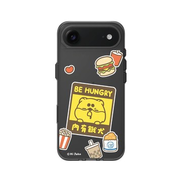 iPhone Air Clear (相機按鈕) 酷墨灰 - 嗨小強 Hi John - 內有餓犬