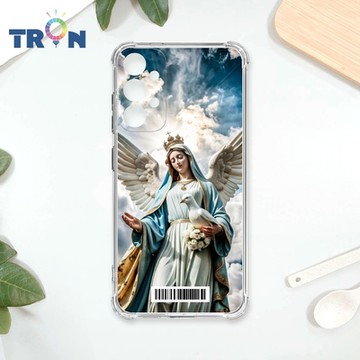 TRON 三星 A33 5G 聖母寫實派 四角防摔載具殼 軟殼 手機殼