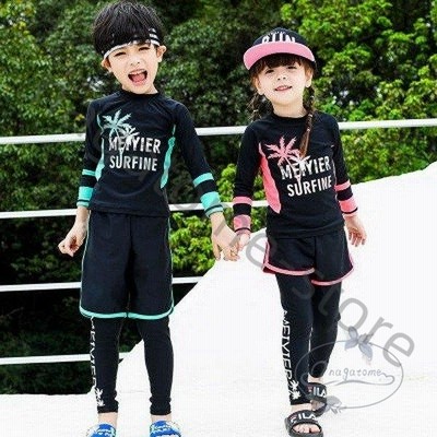 ラッシュガード キッズ 水着 3点セット ラッシュ ガード セット 女の子 子供 通販 Lineポイント最大get Lineショッピング