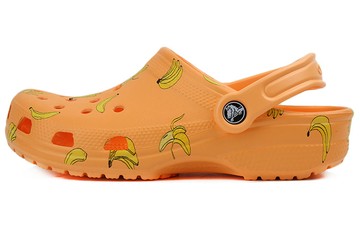 WMNS CROCS CLASSIC CLOG SPORTS SANDALS ORANGE