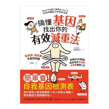 創意市集 搞懂基因，找出你的有效減重法