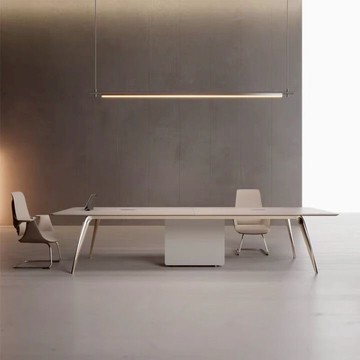 免運附發票 熱銷 超低價 工廠直銷 辦公家具會議桌大型長條桌現代簡約輕奢辦公洽談桌培訓桌椅組合 出貨快CH1907