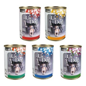 Seeds Us Dog 義大利進口愛犬主食餐罐  400g