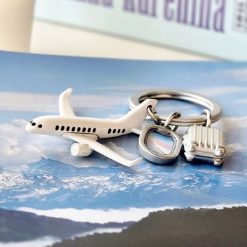 【Metalmorphose】MTM飛航旅遊鑰匙圈 飛機模型/吊飾/禮品/紀念品
