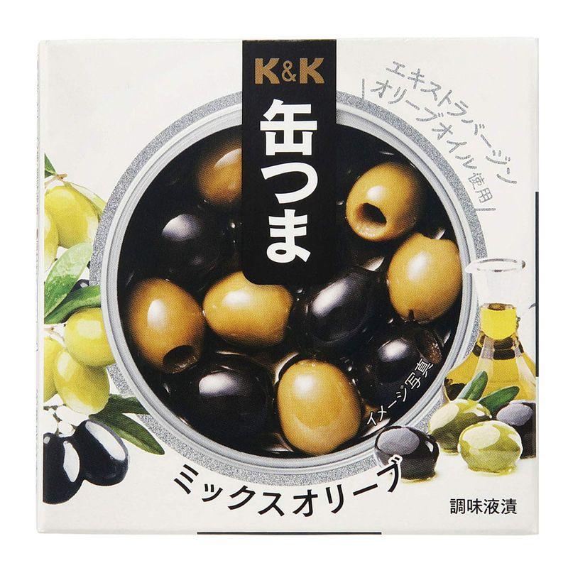 KK 缶つま ミックスオリーブ 60g