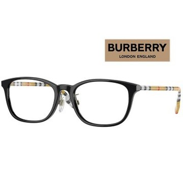 【BURBERRY 巴寶莉】亞洲版 時尚光學眼鏡 舒適可調鼻翼設計 BE2371D 3853 公司貨
