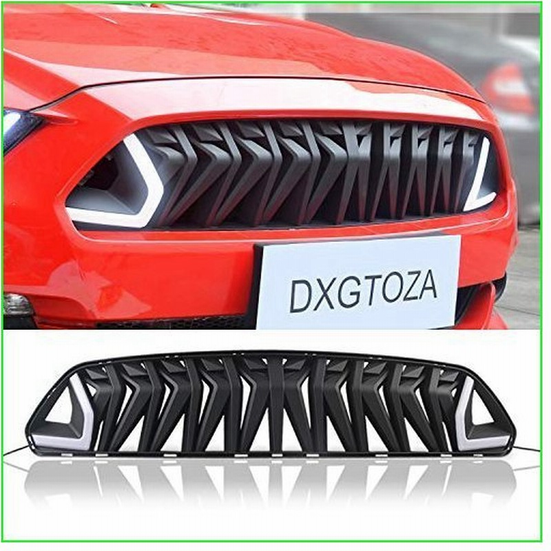 Front Bumper Grille Grill Armor Style for Ford Mustang 2015 2016 2017 with LED White Lights Grilles 通販 LINEポイント最大GET | LINEショッピング Front Bumper Grille Grill Armor Style for Ford Mustang 2015 2016 2017 with LED White Lights Grilles 通販 LINEポイント最大GET | LINEショッピング