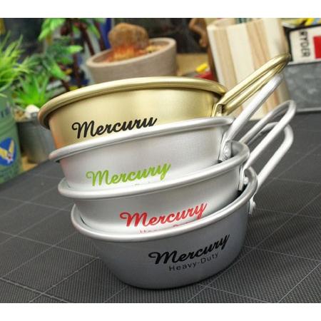 マーキュリー シェラカップ アルミカップ アルミニウム アウトドア キャンプ イベント ガレージ おしゃれ 食器 雑貨 MERCURY アルミスタッキングカップ サイズM