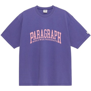 【PARAGRAPH】S13 NO.50 ARCH LOGO 短T (PURPLE 紫色)