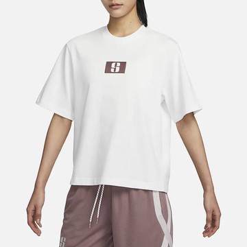 NIKE NBA Dri-FIT 落肩 厚磅 SABRINA 女款 短袖上衣