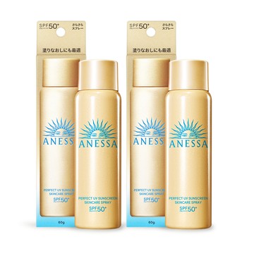 SHISEIDO 資生堂 安耐曬金鑽高效防曬噴霧NA SPF50+ PA++++(60g)X2-百貨公司貨