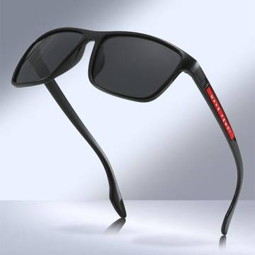 2023新款男士時尚偏光駕駛墨鏡  歐美個性方形偏光太陽鏡廠家批發