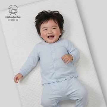 Mibobebe 【二合一】4D透氣涼感水洗嬰兒床墊 60*120*5cm