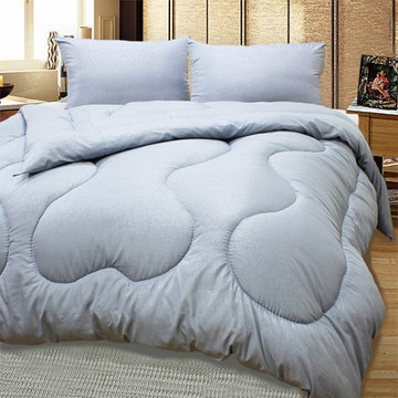 《KOSNEY 》 頂級御品 雙人壓花保暖竹炭被67尺 台灣精製