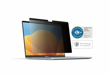 【磁性】Simmpo MacBook 德國 RPF 防窺抗藍光簡單貼〈磁性防窺版〉