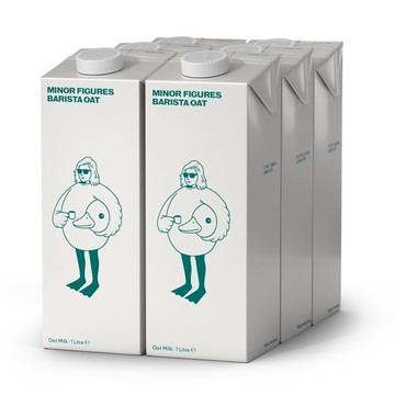 [Minor Figures小人物] 燕麥奶-咖啡師 -  (1000ml/瓶)-6入組