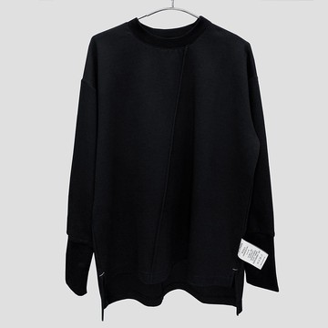6:25am Long Sleeve Slash Tee - 黑色