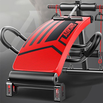 仰臥板 仰臥起坐健身器材家用男腹肌板運動輔助器收腹捲腹機仰臥板 開發票免運