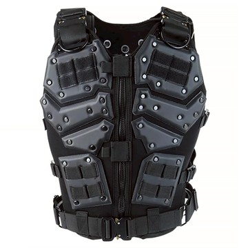 World 多功能軍事戰術背心 25-AA224  黑色  1個