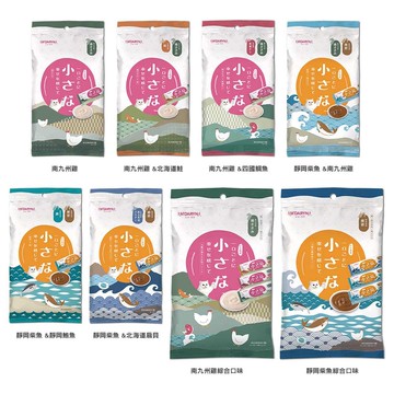 喵樂小小肉泥( 南九州雞,北海道鮭,四國鯛魚,靜岡鮪魚,北海道扇貝,靜岡柴魚,綜合)(8~18入/包)*多包組選項內選擇(貓零食)