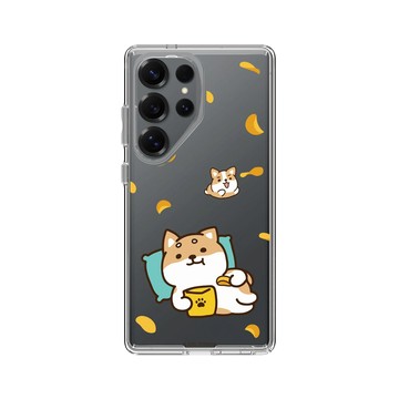 Galaxy S25 Ultra Clear 透明 - 柴語錄 Shiba Says - 奔放的熱量