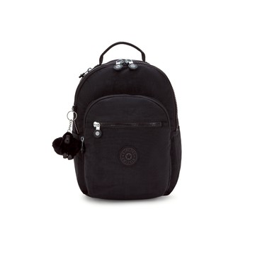 『首爾包』(網路獨家款)黑底拼接織帶機能手提後背包-SEOUL S