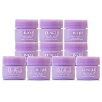 *CLINIQUE倩碧 紫晶卸妝膏15ml*10