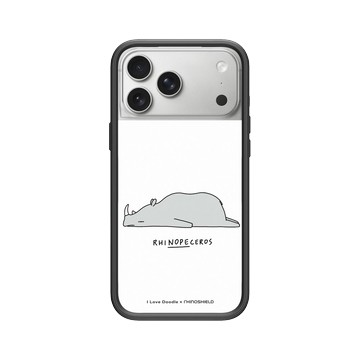 iPhone 17 Pro Max Mod NX -邊框背蓋組合 (相機按鈕) 黑 - ilovedoodle (Lim Heng Swee) - Rhinopeceros 犀牛