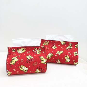 虎年 / 虎 燙金 過年 農曆年 / 衛生紙套 面紙盒