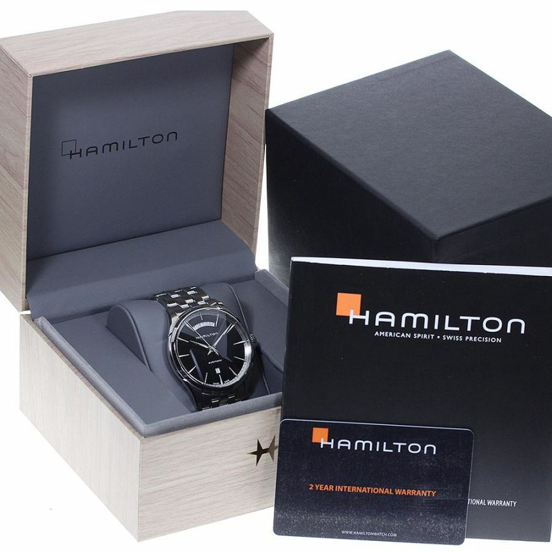 ☆箱・保証書付き【HAMILTON】ハミルトン ジャズマスター デイデイト 