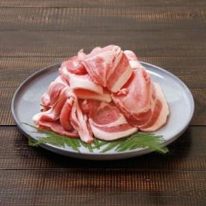 ふるさと納税 越後もち豚ロース肉(焼肉用)1kg 新潟県関川村
