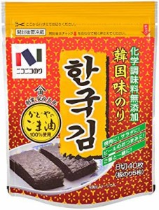 ニコニコのり 韓国味のり 40枚 ×10個