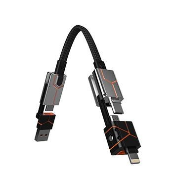 Type C公 - C公 標準版宙斯線神 Zeus-X GO(鑰匙圈6cm)