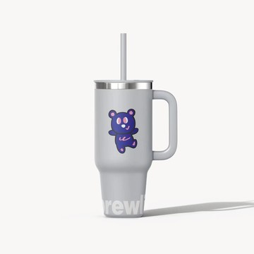 《🚚快速出貨》【 樂步 le brewlife 】Blue 隨行保溫吸管隨手杯 超大容量40oz 1200ml｜聖誕禮物｜生日禮物｜交換禮物｜送禮推薦