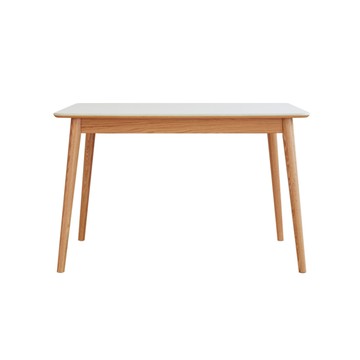 hoi!源氏木語雲岩橡木原木色岩板餐桌1.2M Y54R09