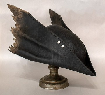 Hunter Leather Hat v.2 Inspired Bloodborne / tricorne