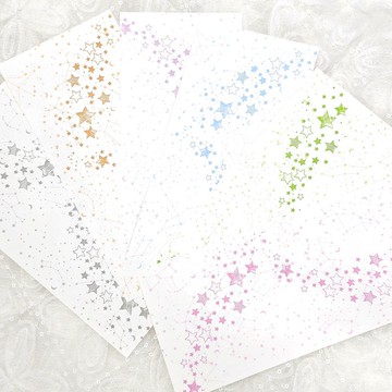 :Star dust: 雙面印刷紙張 (120g)