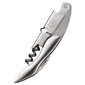 廚房用品 加厚不鏽鋼紅酒開瓶器 鋒利尖頭 省力  銀色  1個